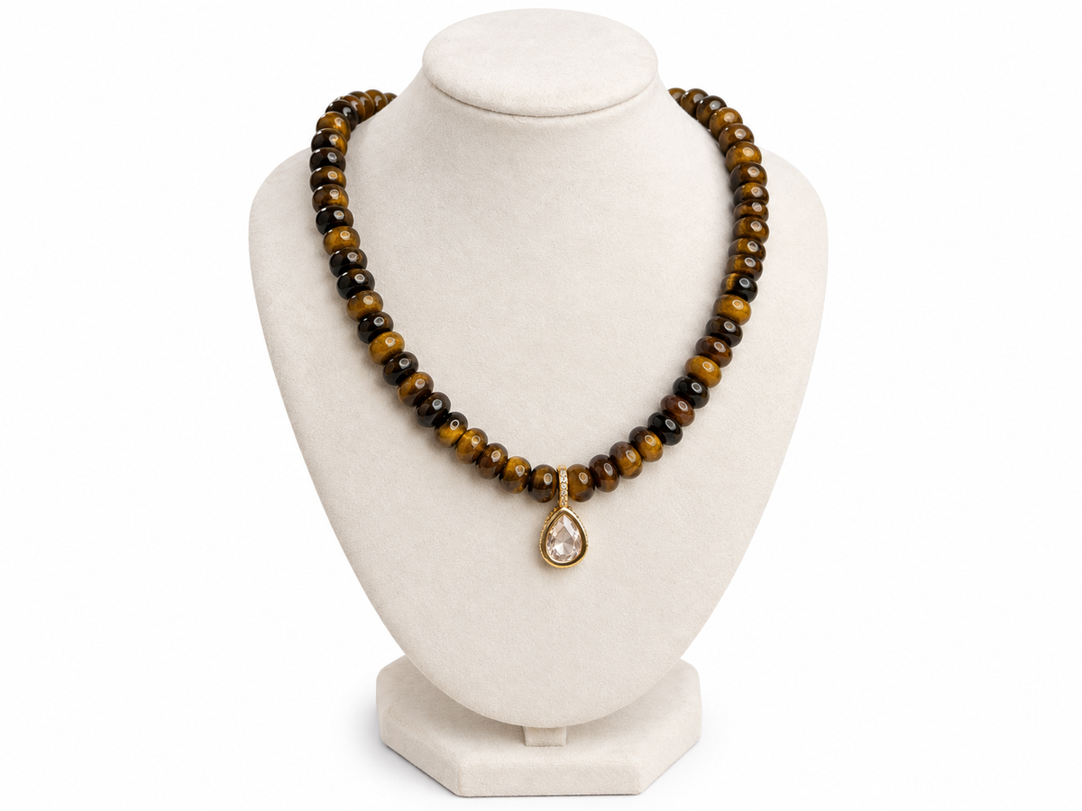 Tiger’s Eye Pendant Necklace