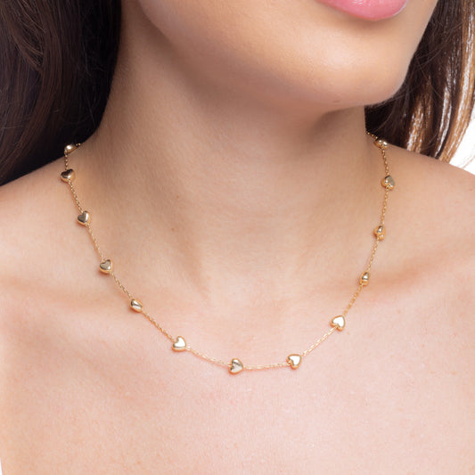 Gold Heart Necklace