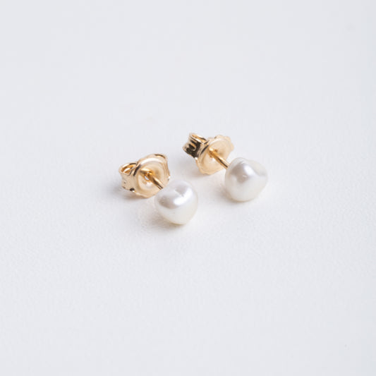 Aros de Perlas Corazón