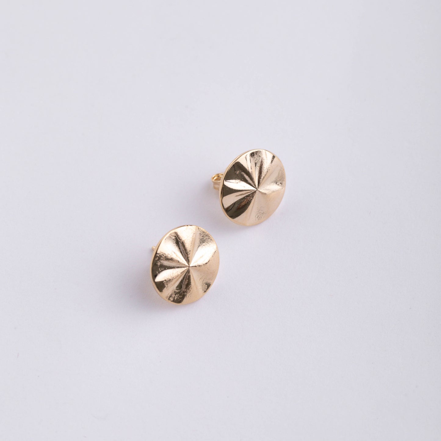 Gold Circle Earring