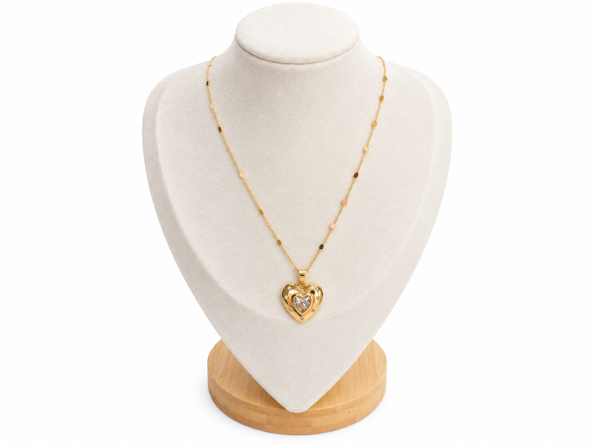 Vintage Heart Necklace