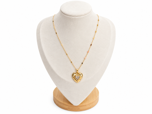 Vintage Heart Necklace