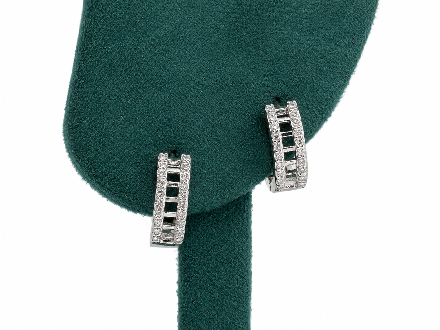 Double Row Hoop Earrings