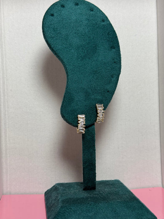 White Earring