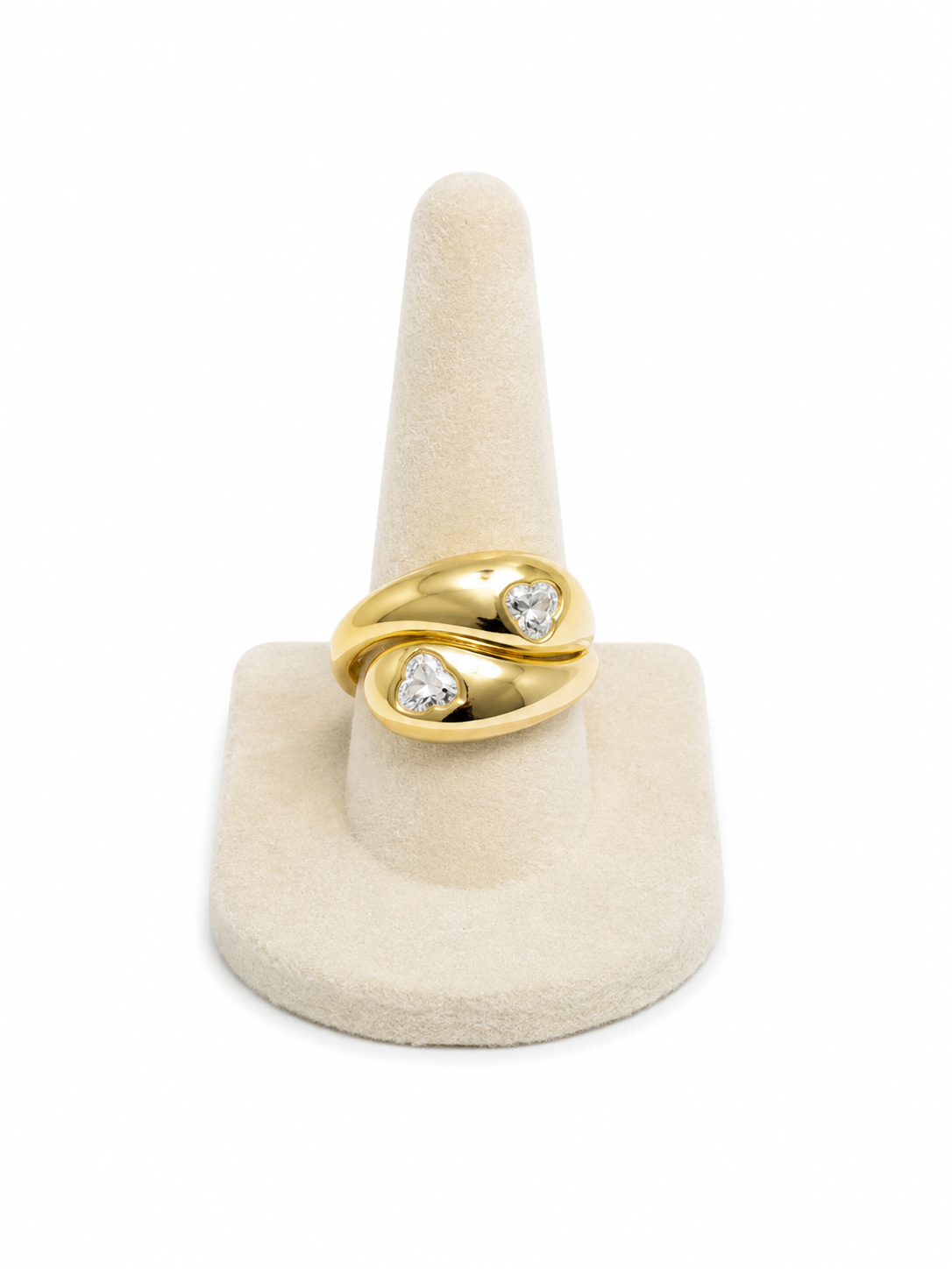 Double Heart Ring