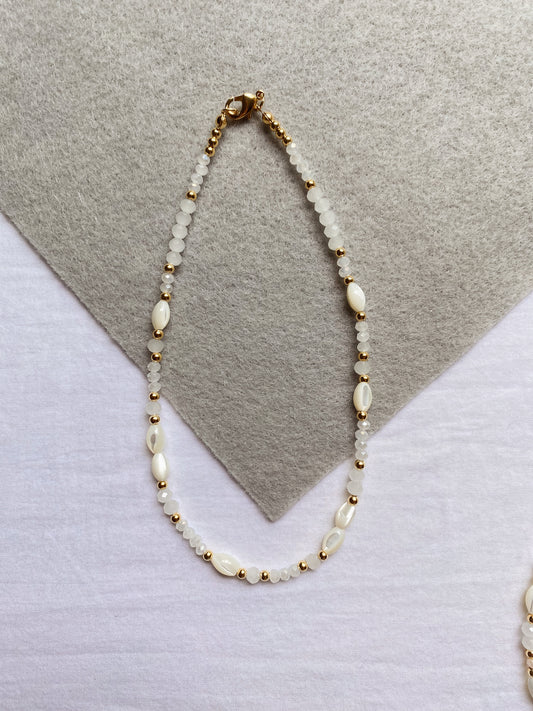 Total White Necklaces